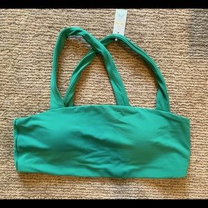 Aerie Sports Criss Cross Back Bra, size Lg